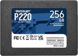 Patriot P220 256 GB SSD 2.5" SATA III