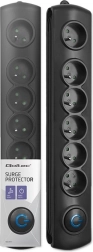 Surge protector power strip, 6 outlets, 1.8 m