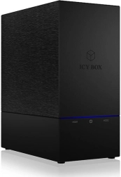 ICY BOX External Enclosure for 2× 3.5" HDD with RAID and USB 3.0