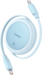 Baseus Free2Pull Mini USB‑C to USB‑C 60W cable 1 m – Blue