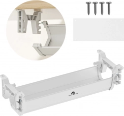 under-desk cable organizer maclean mc-106w