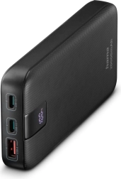 Leistungsstarke Powerbank 20000 mAh anthrazit