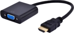 HDMI-naar-VGA-adapter met audio aan kabel