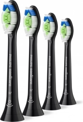 Philips Sonicare Optimal White – Ersatzbürstenköpfe, 4 Stk., schwarz