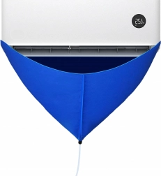 Schutzbeutel zum Reinigen und Desinfizieren von Klimaanlagen mit 2 m Ablauf-Schlauch