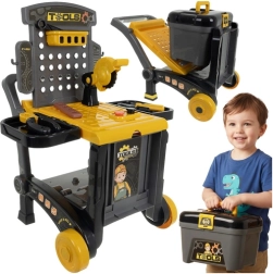 Iso Trade Kinder-Werkbank mit Werkzeug 3-in-1 (59 Teile)