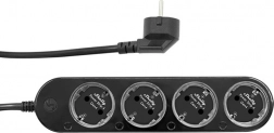 Slimme stekkerdoos Shelly Power Strip 4 Gen4, Zigbee/Matter, zwart