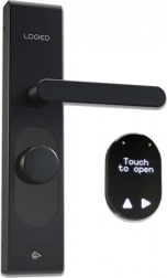 Intelligentes Türschloss LOQED Touch Smart Lock schwarz Wi‑Fi und Bluetooth