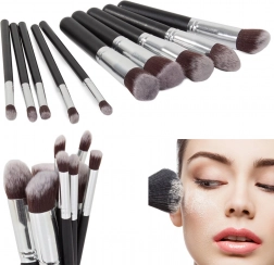 Set professioneller Make-up-Pinsel, 10 Stück