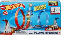 Hot Wheels Tower High-Altitude Duel race track with winner’s cage