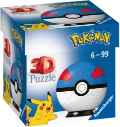 Ravensburger 3D Puzzle Pokémon Great Ball – 54 pieces