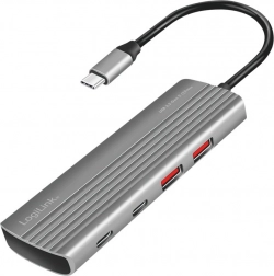 USB-C Hub with PD 100W Support and 5 USB-C Ports