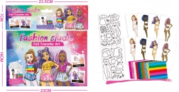 Designer portfolio with models and templates