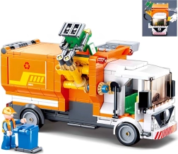 Sluban Town vuilniswagen bouwset