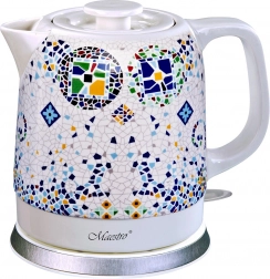 Electric Ceramic Kettle 1.5L 1500W Maestro Mosaic