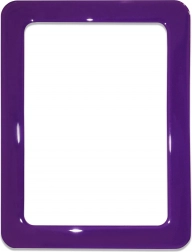 Magnetic Self-Adhesive Frame Purple 16.0x11.8 cm