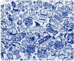 Tapis de jeu Darmoshark PAD-3 blanc
