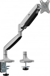 Support universel pour moniteur à deux bras Maclean avec vérin à gaz