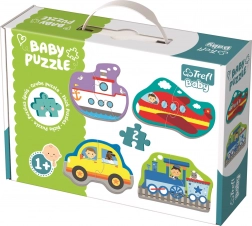 Baby puzzle transport 4x2 pieces