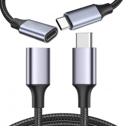 Textil-USB‑C‑Kabel 2 m – schnelles Laden und Datenübertragung