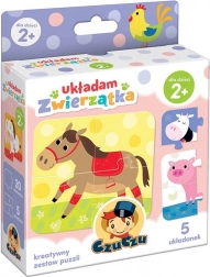 CzuCzu Puzzle Assembling Animals - 5 Sets