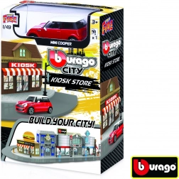 Modèle de voiture en métal Bburago City 1:43 Boutique