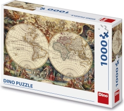 DINO Historical Map puzzle, 1000 pieces