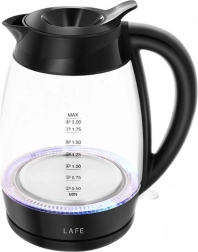 Bouilloire électrique en verre LAFE Essential XL 2 l
