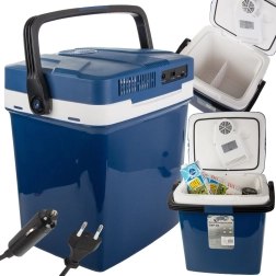 tragbare thermoelektrische Auto-Kühlbox 26 l mit Heizfunktion, 12 V und 230 V