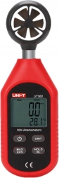 Anémomètre UNI‑T pour la mesure de la vitesse du vent et de la température