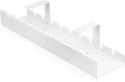 Da263a organiseur de câbles de bureau blanc