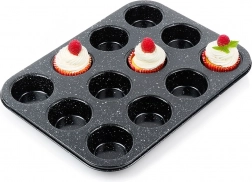 Granit muffinbakvorm 12 stuks 35 × 26,5 cm