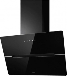 WISE Black Kitchen Range Hood 60 cm