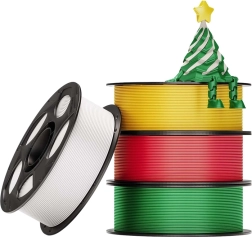 Christmas set of Anycubic PLA filaments (4 pcs)