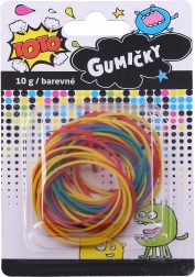 Bunte Gummibänder 10 g