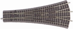 Piko Weiche W3 dreigleisig symmetrisch (G239/R9) mit Bettung - 55425