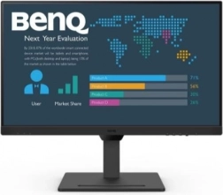 Moniteur de bureau 27″ BENQ avec QHD IPS, 75 Hz, 5 ms, HDMI et USB‑C