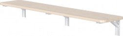 Inklapbare wandplank 100 × 20 cm MACLEAN MC-129