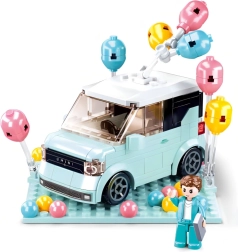 Sluban Girls Dream Mini Travaux Manuels Petite Voiture Verte