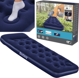 Aufblasbare Matratze für 1 Person BESTWAY Air Mattress Jr. Twin 185 × 76 × 28 cm mit Fußpumpe
