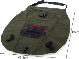 Solardusche für Camping 20 l mit Temperaturanzeige