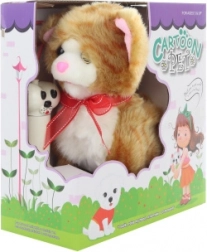 Brown Cat on a Cable