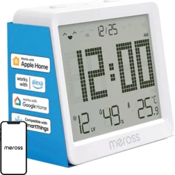 Intelligenter Temperatur- und Feuchtigkeitssensor Meross mit 3,7" Display
