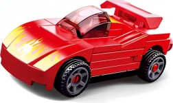 Sluban Power Bricks voiture à remontoir – sportive rouge