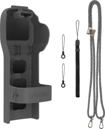 Protective Case with Lanyard and Strap for DJI Osmo Pocket 3 – Grey