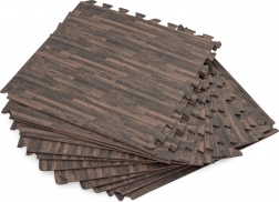 Schaummatten unter den Pool, Holzoptik 50x50cm 12 Stk. BESTWAY