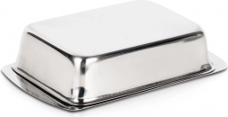 Edelstahl-Butterdose mit Deckel