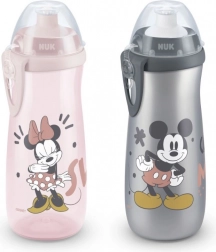 NUK FC sportfles Mickey Mouse 450 ml grijs