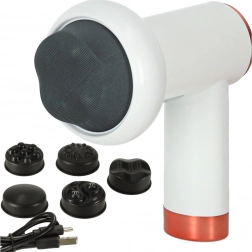 Kabellose 5-in-1 Massagepistole gegen Cellulite und zur Straffung des Körpers