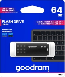USB-Flash-Laufwerk GOODRAM UME3 64 GB USB 3.0 schwarz